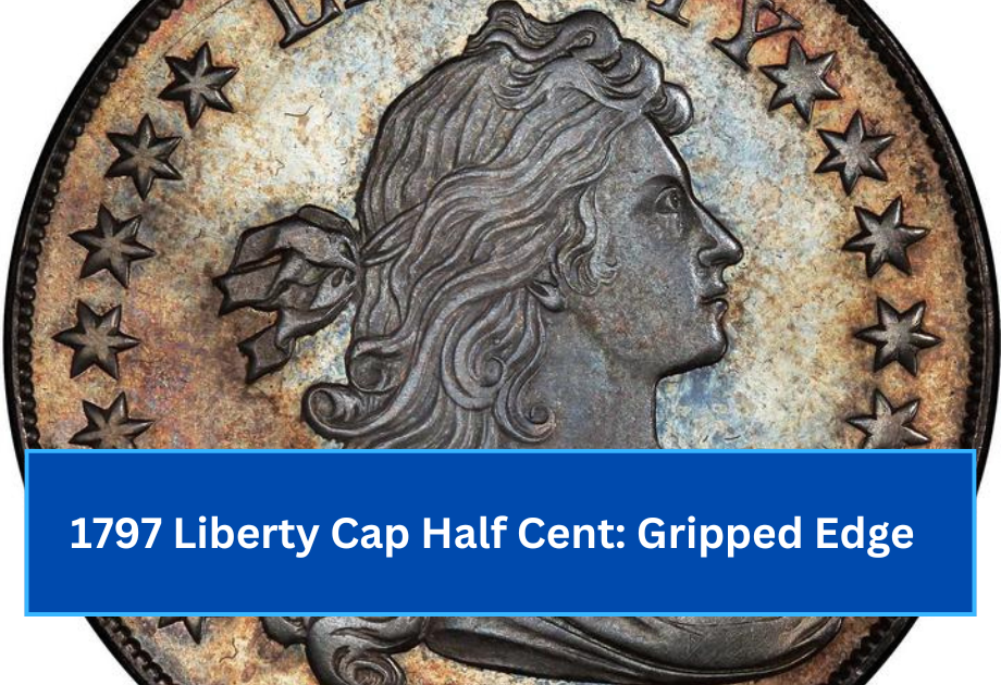 1797 Liberty Cap Half Cent Gripped Edge