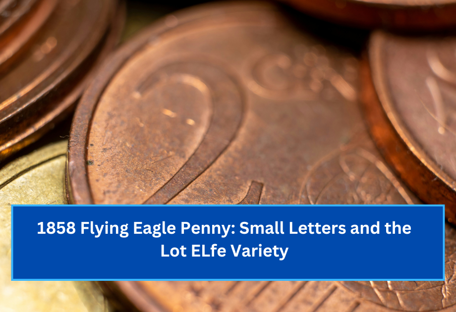 1858 Flying Eagle Penny Small Letters and the Lot ELfe Variety