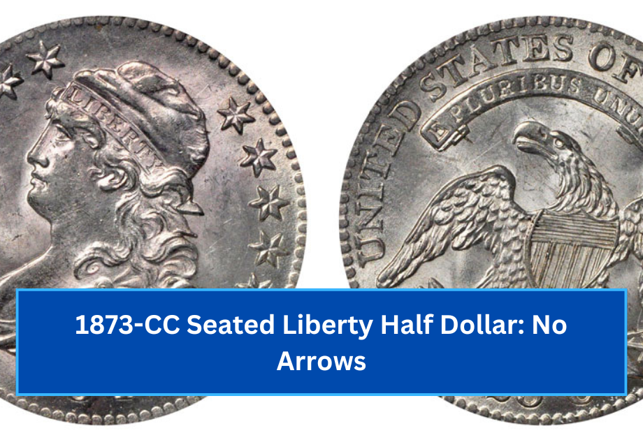 1873-CC Seated Liberty Half Dollar No Arrows