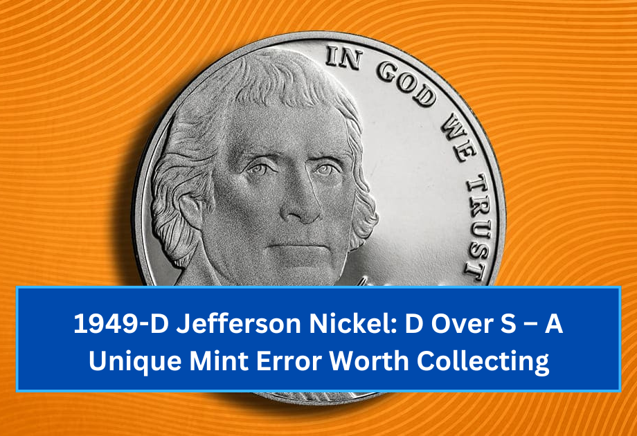 1949-D Jefferson Nickel D Over S – A Unique Mint Error Worth Collecting