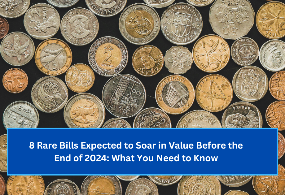 8 Rare Bills Expected to Soar in Value Before the End of 2024 What You Need to Know