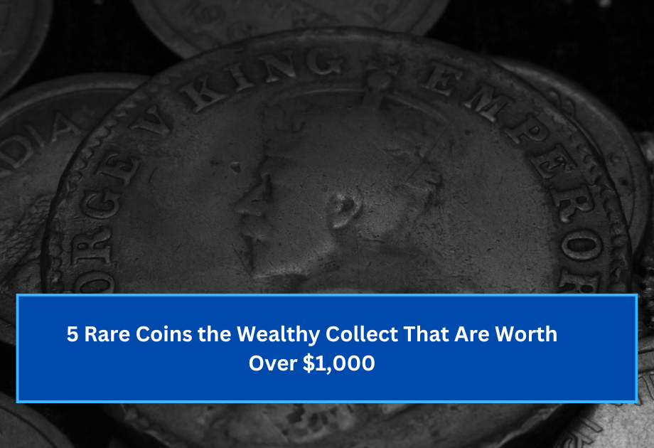 5 Rare Coins the Wealthy Collect That Are Worth Over $1,000