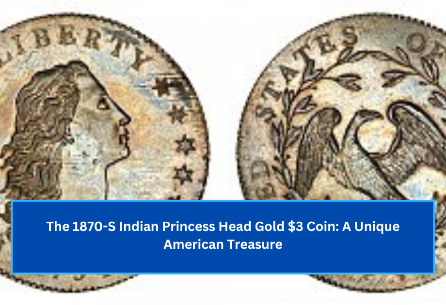 The 1870-S Indian Princess Head Gold $3 Coin A Unique American Treasure