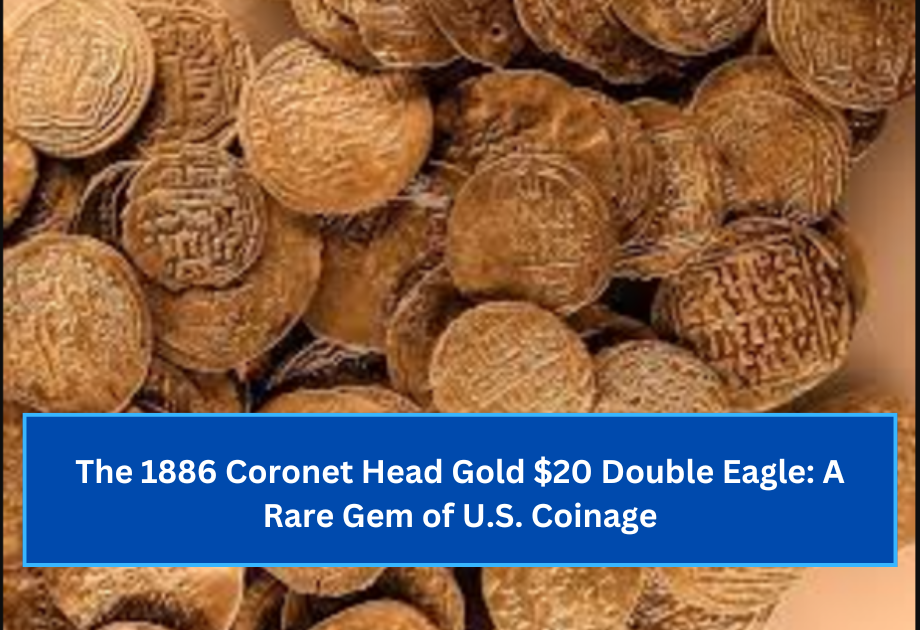 The 1886 Coronet Head Gold $20 Double Eagle A Rare Gem of U.S. Coinage