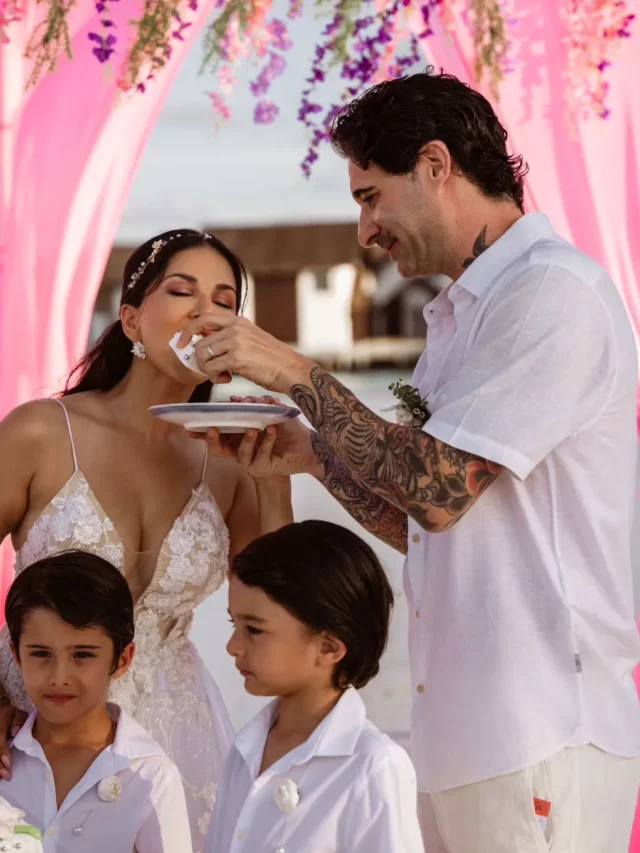 Sunny Leone and husband Daniel Weber renew wedding vows in Maldives after 13 years of togetherness; See dreamy PICS (4)