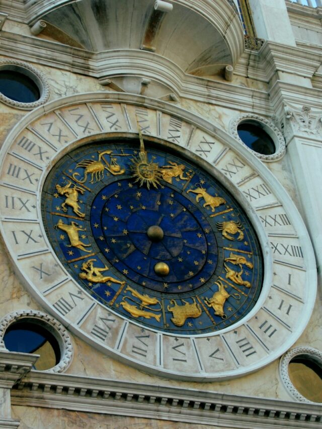 brown and black analog clock