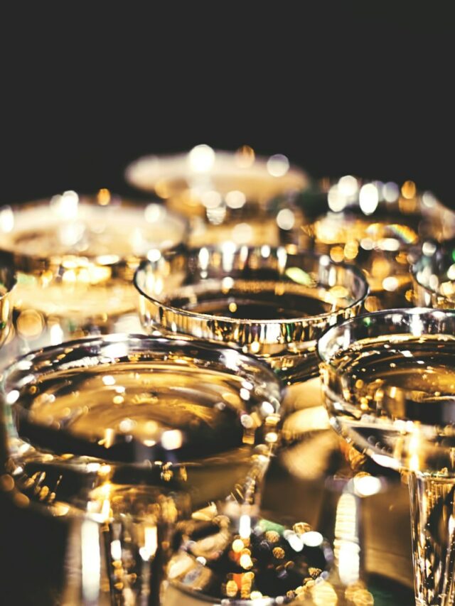 gold chalice set